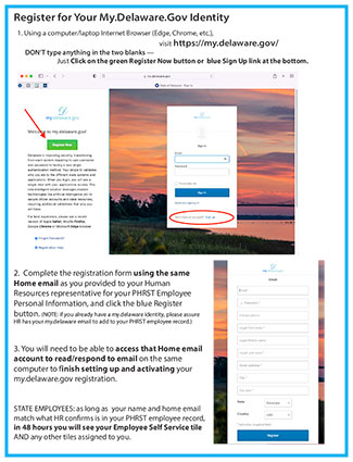 Register for your MyDelaware.Gov Identity